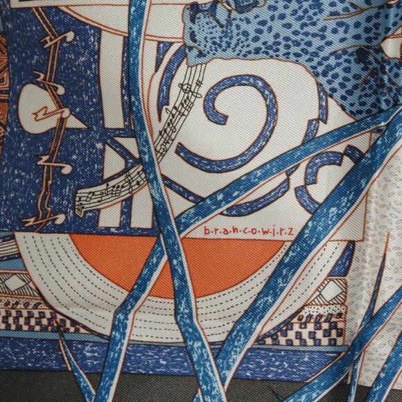 Hermes Silk Scarf - 70cm - Picture 6 of 8